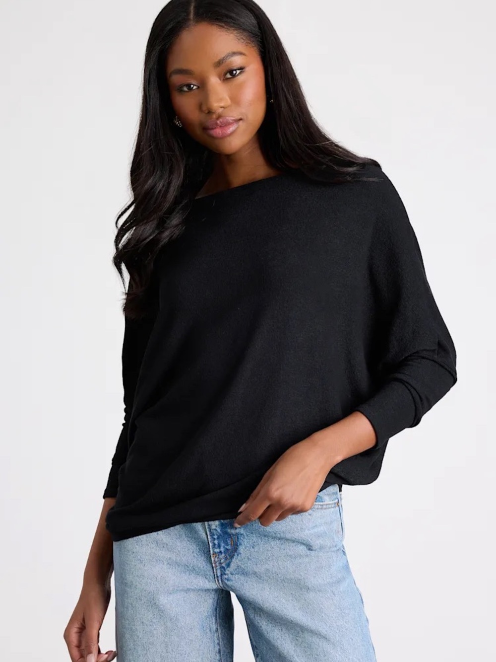 Lulus Verla Dolman Sleeve Top